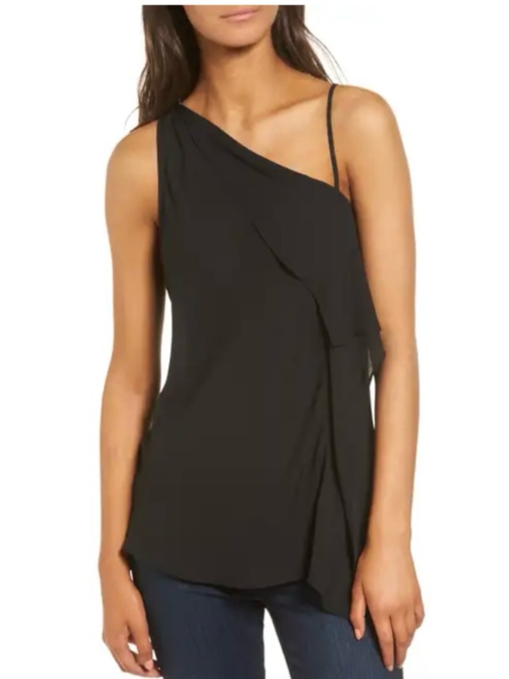 Trouvé Y2K Assymetrical Sleeveless Top Size XS